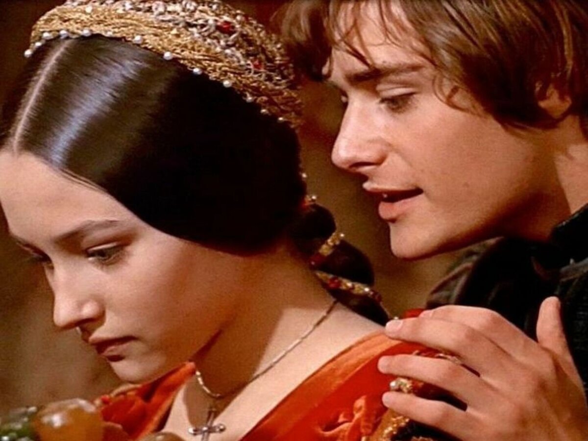 Кадр из фильма «Ромео и Джульетта», 1968 год, режиссер Франко Дзеффирелли