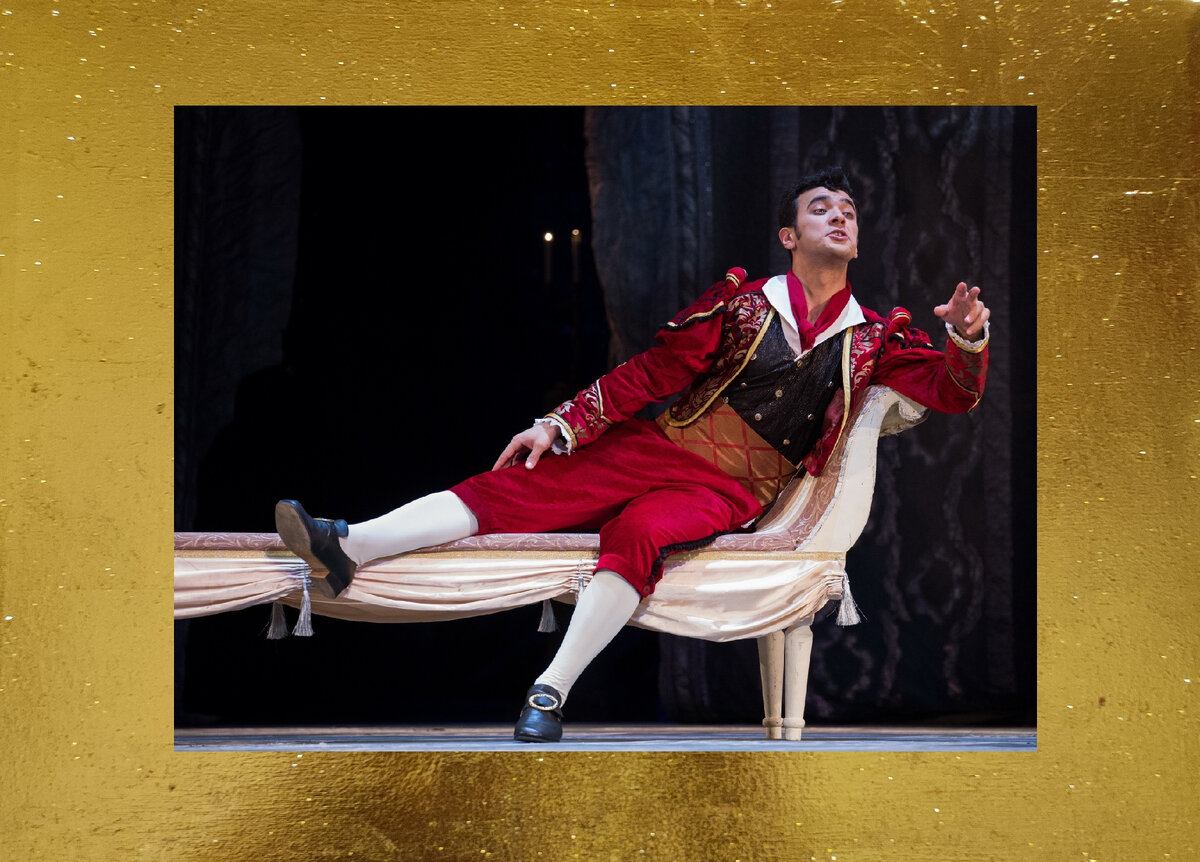 Кадр из спектакля "Безумный день, или Женитьба Фигаро" Пьеса Бомарше.