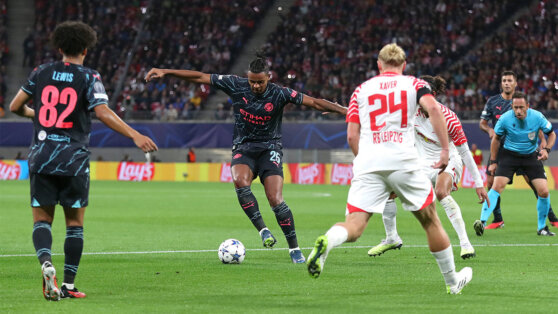    "Манчестер Сити" на последних минутах вырвал победу в матче "РБ Лейпциг" Роман Захаров