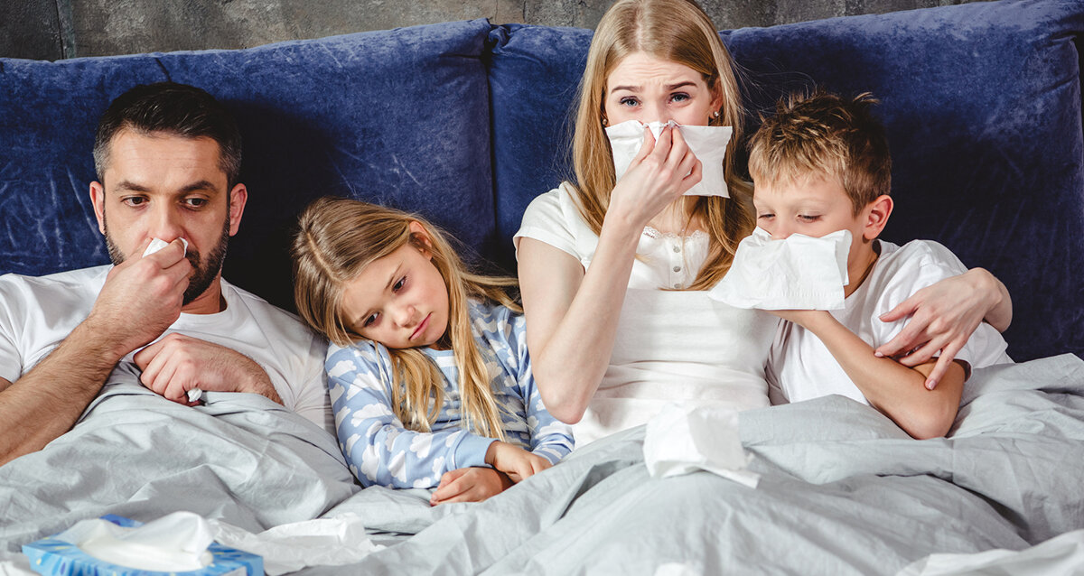 Простуда. Фото photogenica.ru