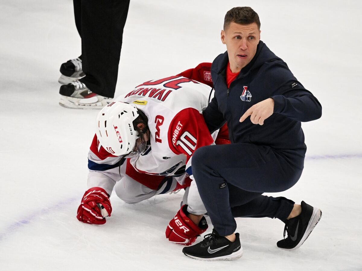    Игрок ХК "Локомотив" Георгий Иванов© РИА Новости / Владимир Федоренко