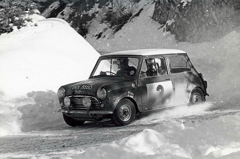 Тимо Мякинен и Пол Истер, BMC Mini Cooper S, Ралли Монте-Карло 1966 года