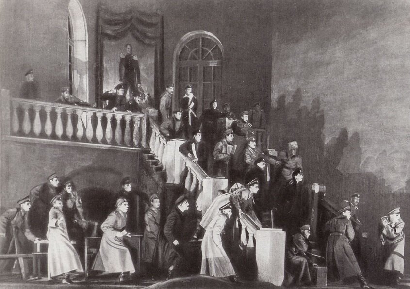 Пьеса "Дни Турбиных" на сцене МХАТ, 1926 год