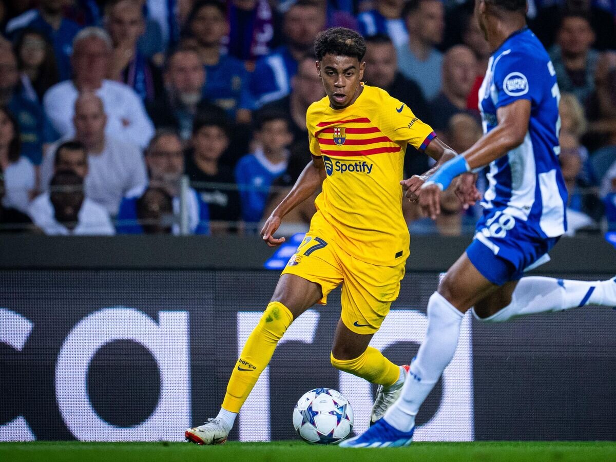    Полузащитник "Барселоны" Ламин Ямаль© Фото : Пресс-служба "Барселоны"