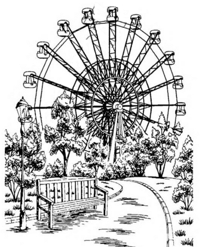 Рисунок 1. Колесо обозрения