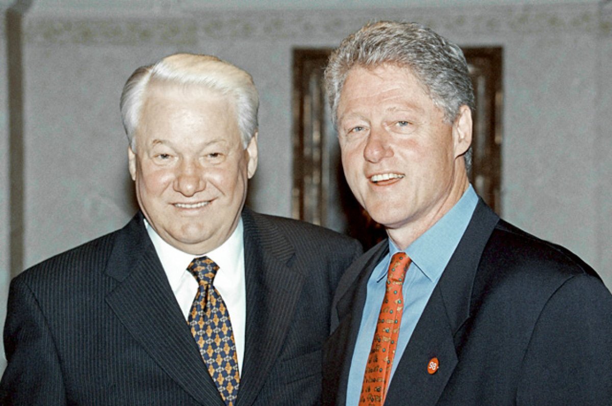    Рассекречен телефонный разговор Клинтона и Ельцина в 1993 году