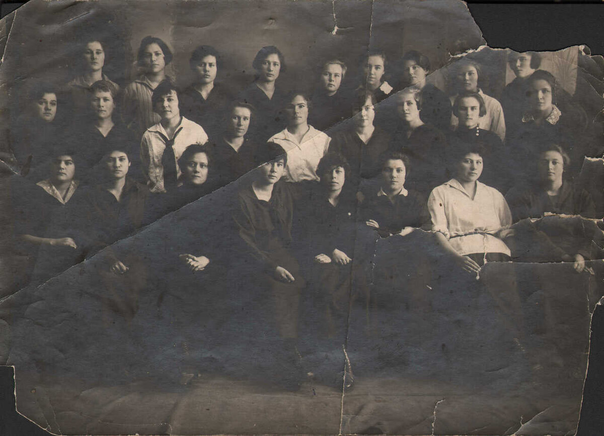   Студентки-педагоги, Хабаровск, 1926 год