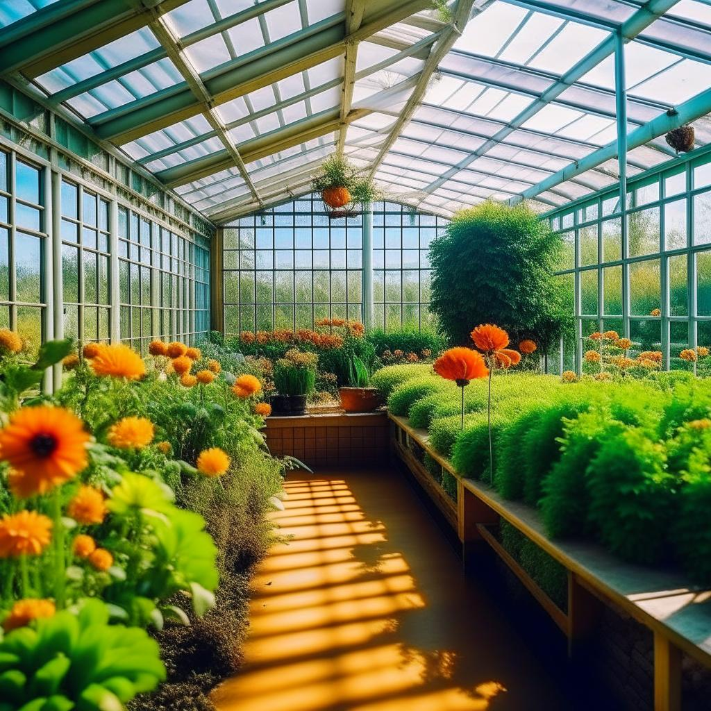 Выращивание овощей или цветов в теплице