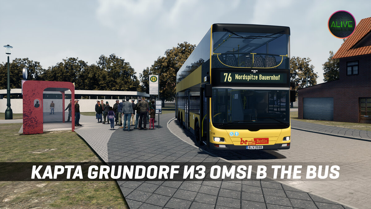 Grundorf из OMSI в The Bus. | TheAlive55 | Дзен