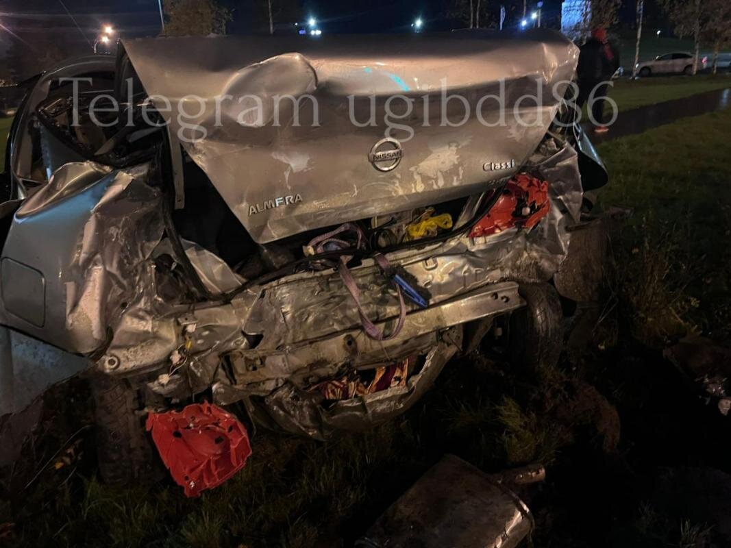    В Нижневартовске столкнулись Audi и Nissan, пострадал человек