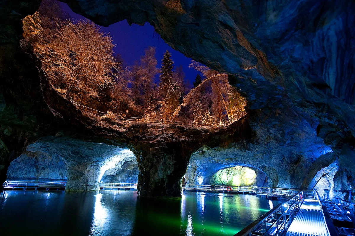 Подземная Рускеала