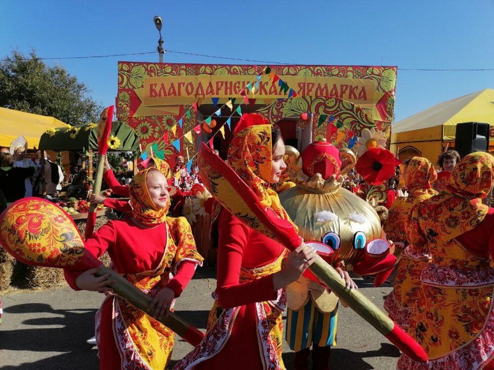    Благодарненское подворье было самым ярким. Фото: АиФ-Северный Кавказ/ Светлана Болотникова
