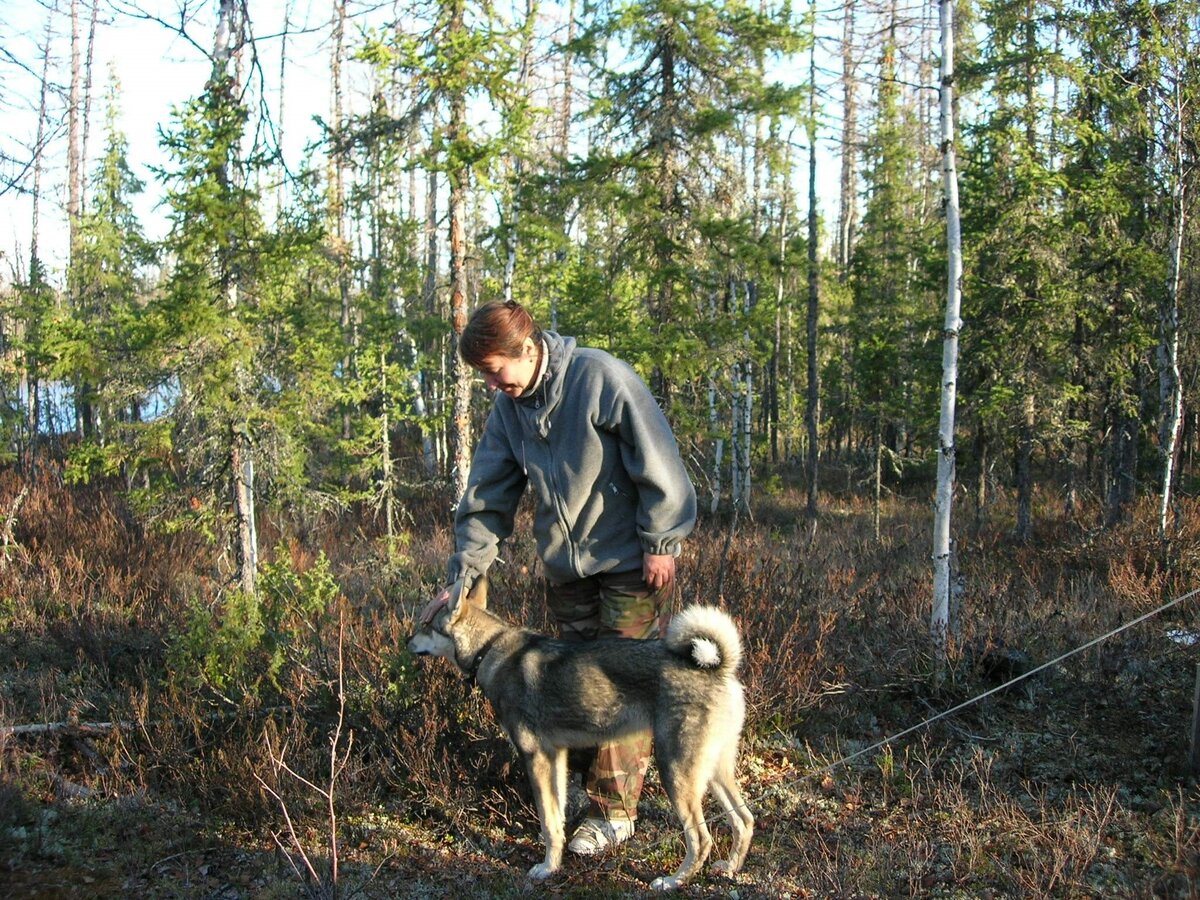 О.А.Госькова с Ураем-Бушуем