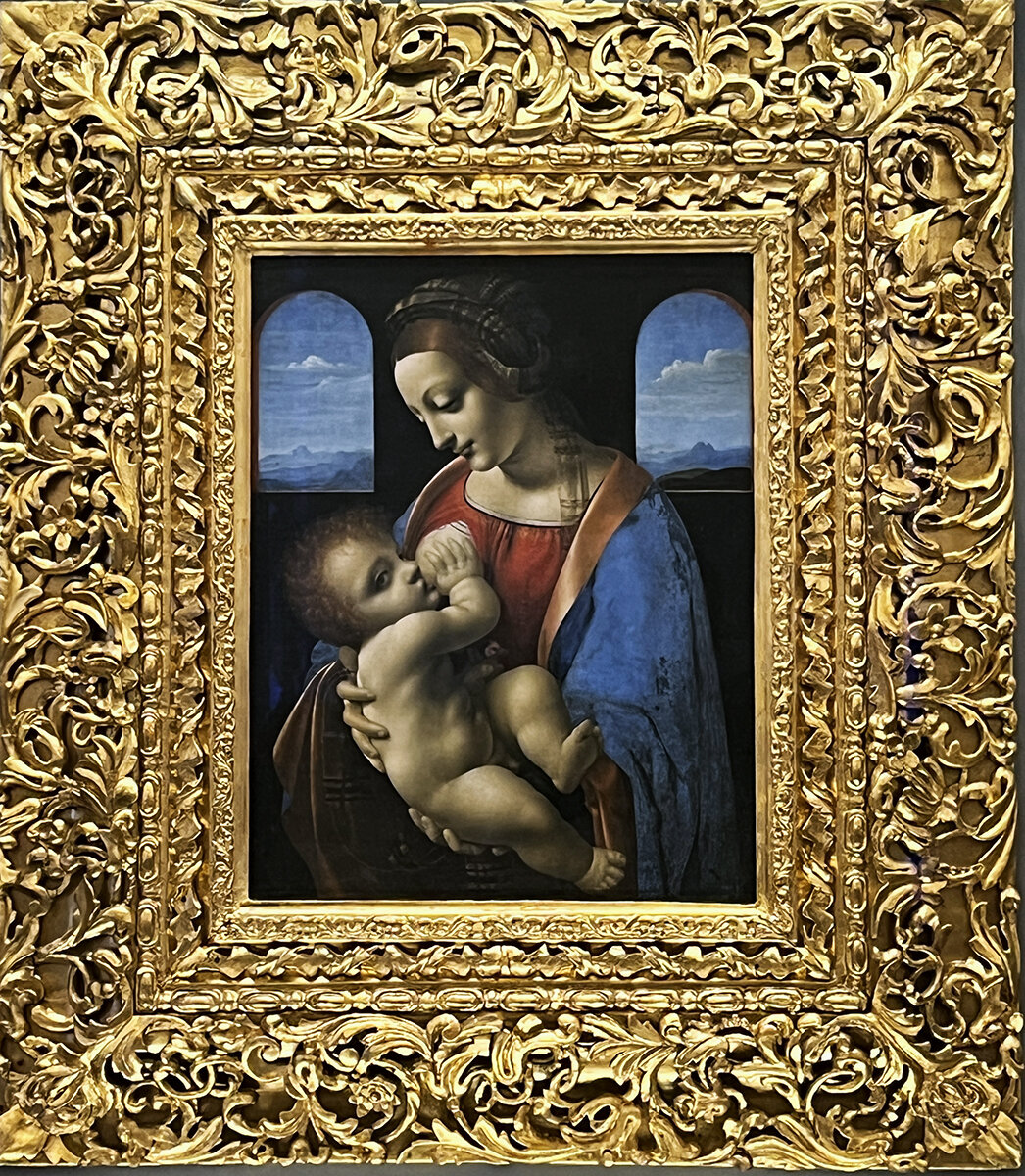 «Мадонна Литта», Леонардо да Винчи. Фото автора