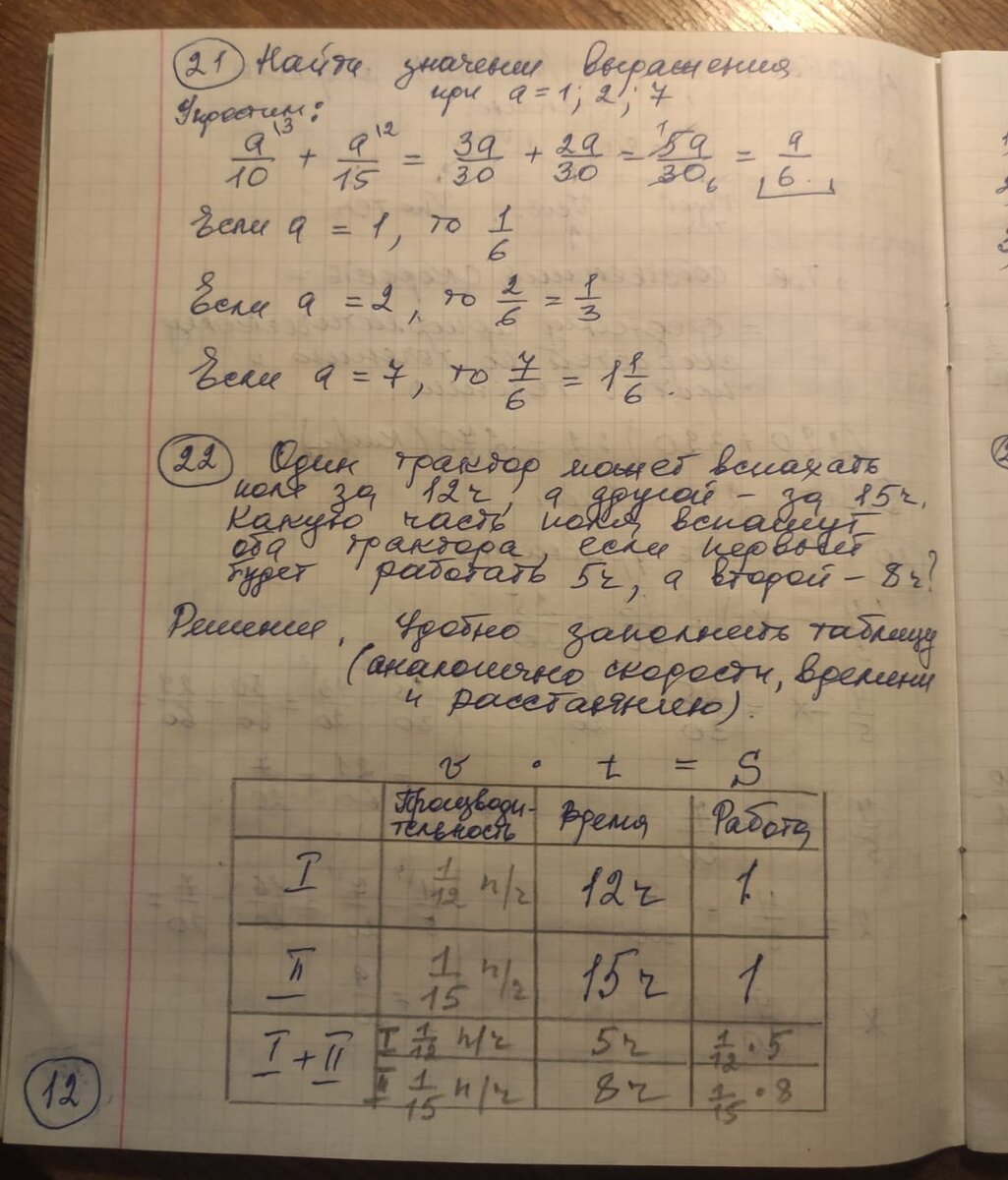 6. Тетрадь для Лёши. Математика 6 класс. | Математика. Продолжение следует  прим. | Дзен