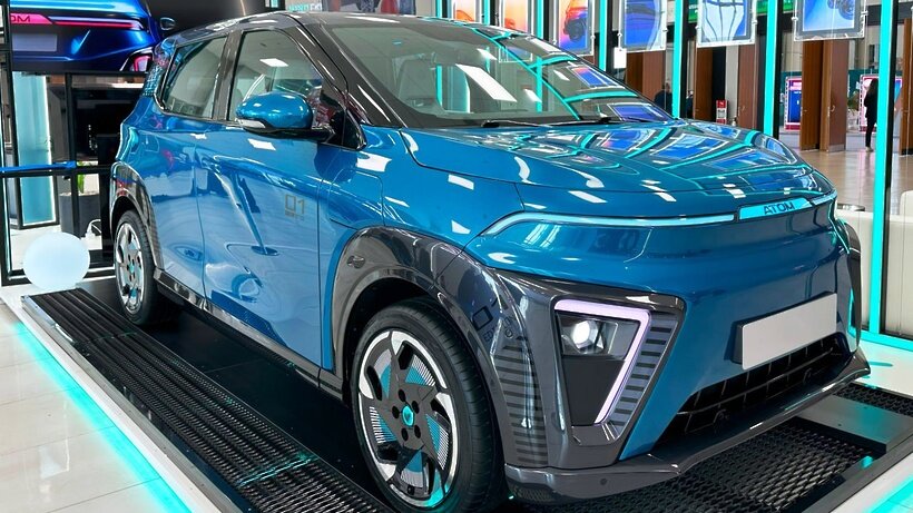   Автомобиль "Атом" ©Telegram-канал "АТОМ"