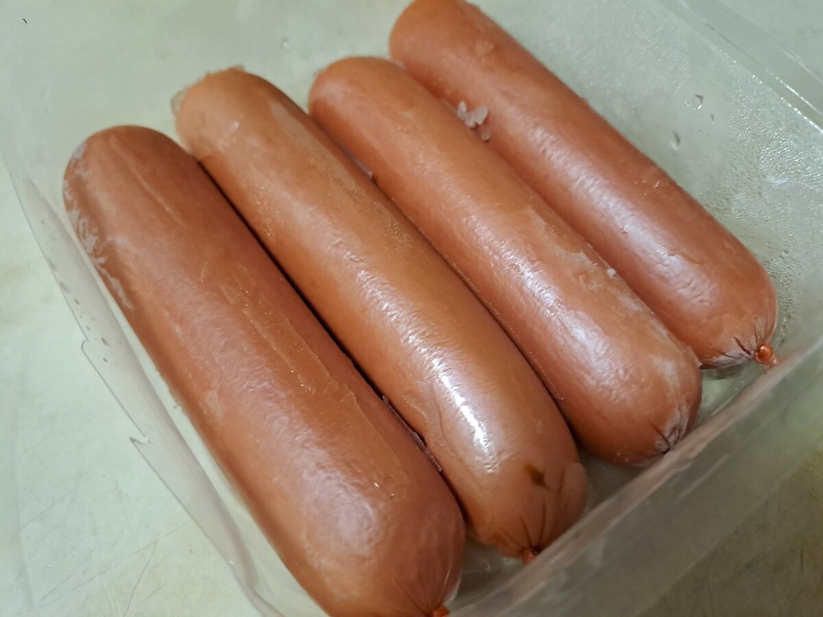    Замороженные сосиски размораживать не нужноФотография автора