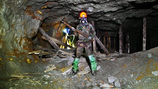 Подземелья заброшенного оловянного рудника 