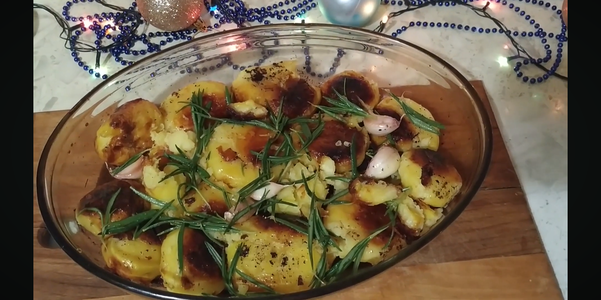 Картошка с розмарином