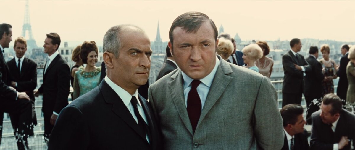 Кадр из фильма "Фантомас" (1964)