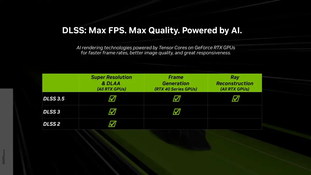 Nvidia представила DLSS 3.5: усовершенствованное улучшение масштабирования  с помощью искусственного интеллекта и реконструкции лучей | proTechTalk |  Дзен