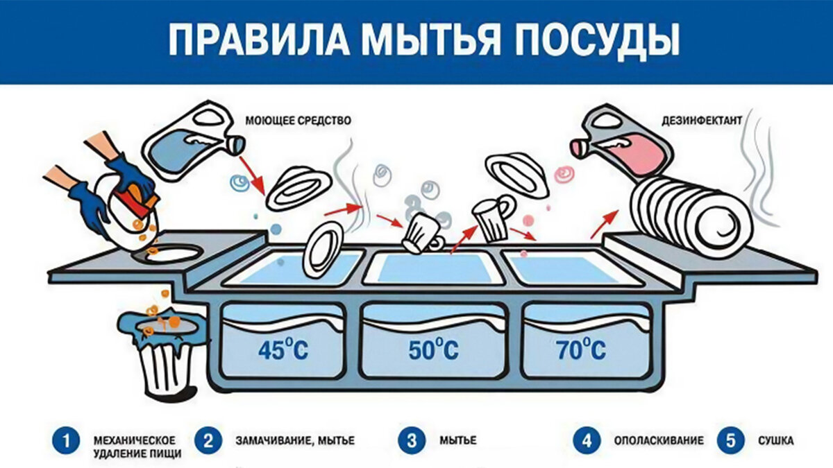 Мойка посуды - сложный и ответственный процесс, от которого зависят отзывы и толерантность ваших клиентов