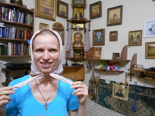 Православная блогерша Лена Платочек (Морозова)