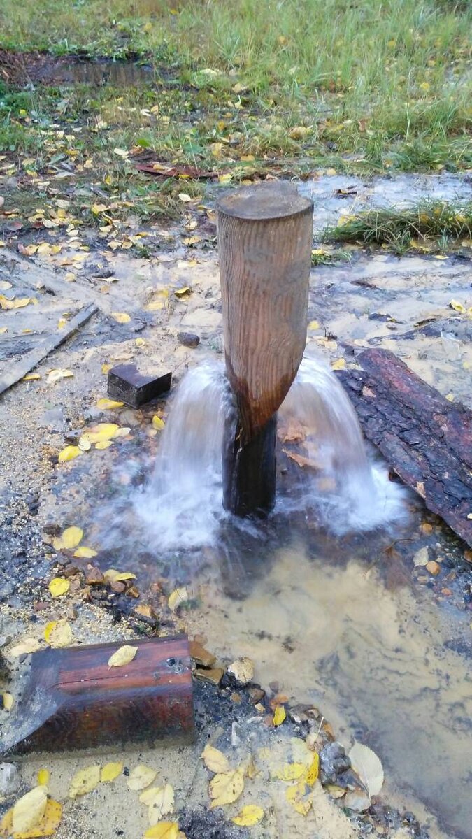 Скважина с самоизливом перспективы эксплуатации | Бурение на воду | Дзен