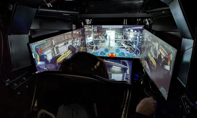 Кабина робота-трансформера ARCHAX