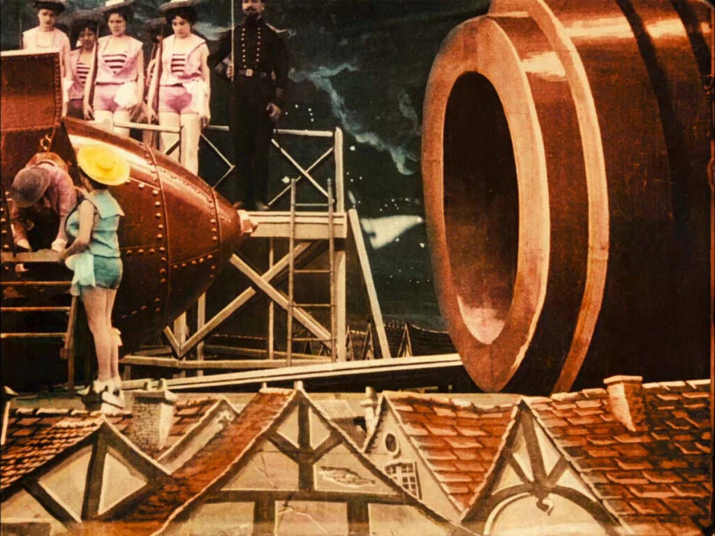 «Путешествие на Луну», 1902. Фото: кадр из фильма