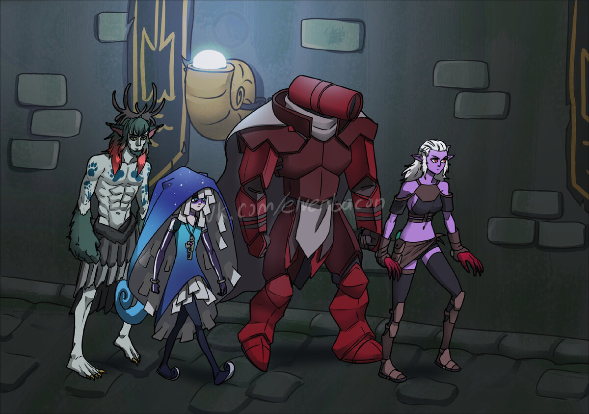 Художница: Elven Bacon.