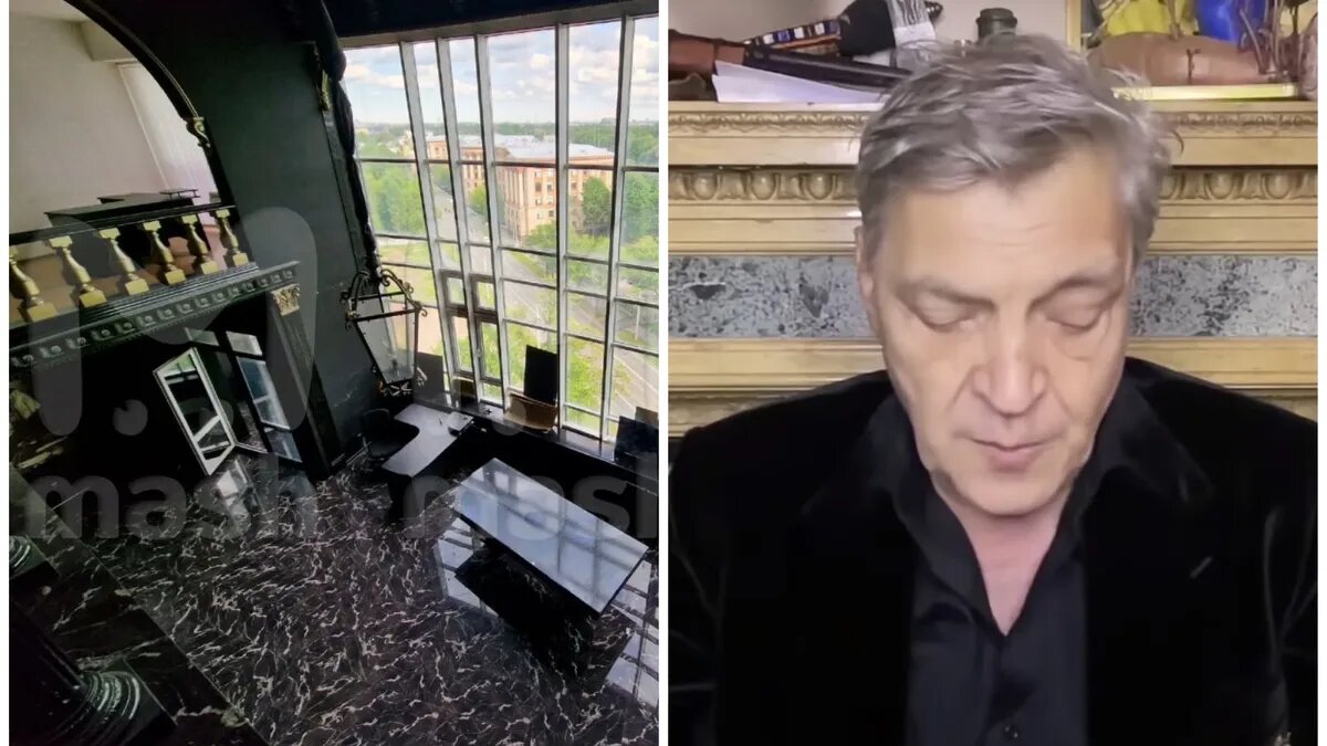 Александр Невзоров* продает элитное жилье в Санкт-Петербурге. Фото: Mash, кадр из видео