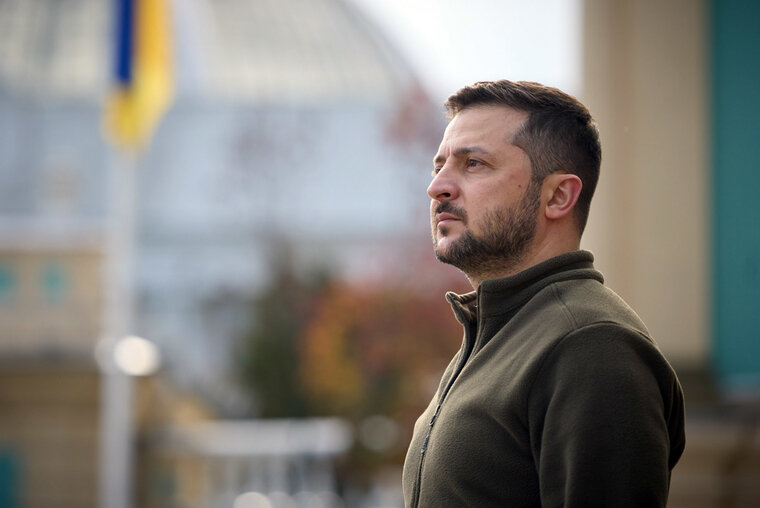    Владимир Зеленский впервые с 24 февраля 2022 года посетил Испанию