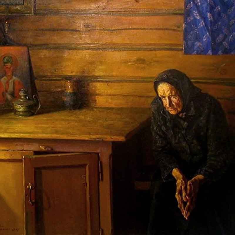 Моя Пелагия выглядит так. Держите для вдохновения работу Г.Чайникова. Вы представляете свою.