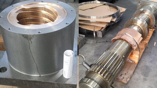 Пром Инжиниринг Групп | Пара к прессу винтовому Гайка биметаллическая и ...