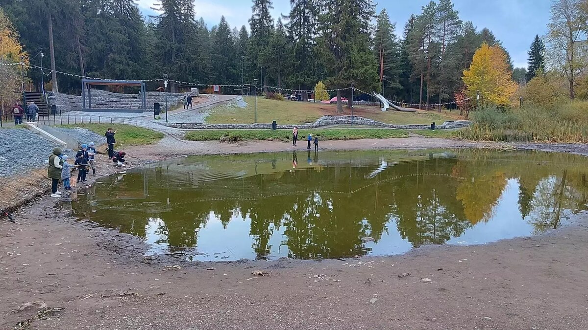 Парк драгунова ижевск фото Денис Удалов: пруд в парке Драгунова Ижевска должны восстановить дожди udm-info.