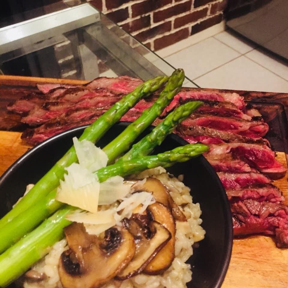 Вот такой тогда получился ужин. Фото автора