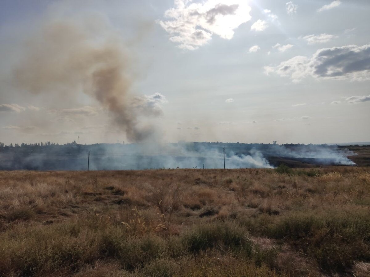  ВСУ обстреляли село Малая Лепетиха, возник пожар