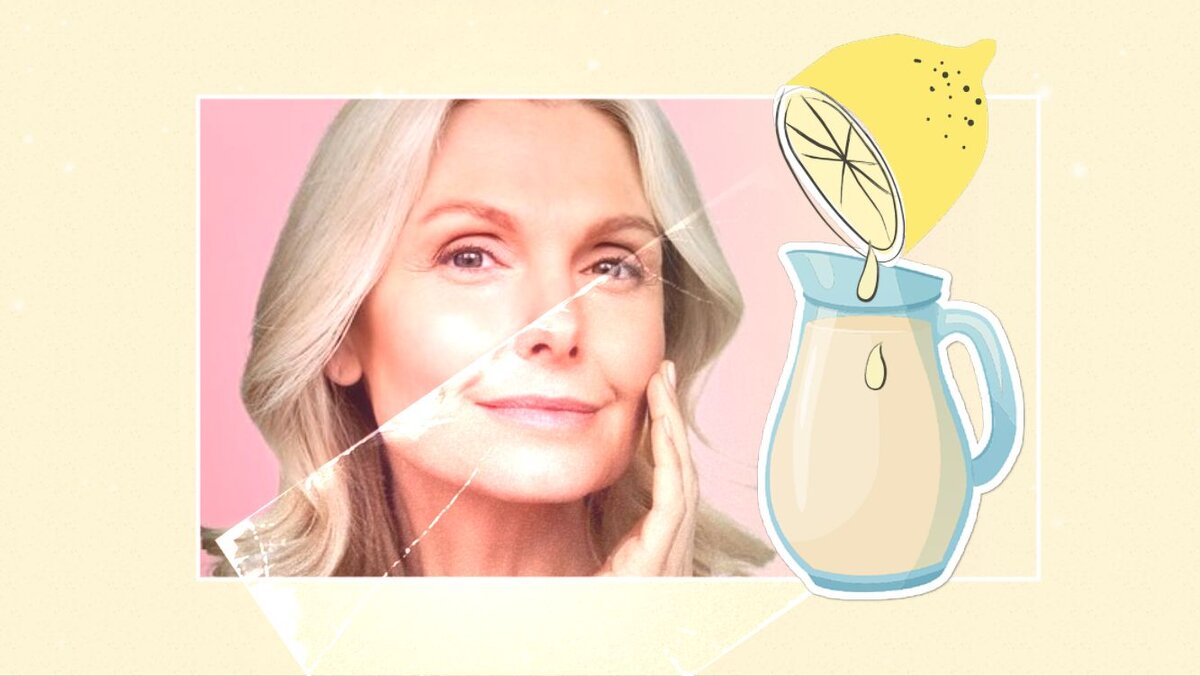 Молочная сыворотка прекрасно заменяет  очень многие покупные кислотные средства, в том числе и от так называемы элитных косметических брендов // коллаж автора, изображения pinterest.com