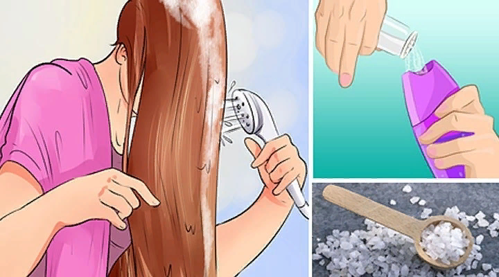 Смешиваете ли вы соль и шампунь, чтобы помыть голову?