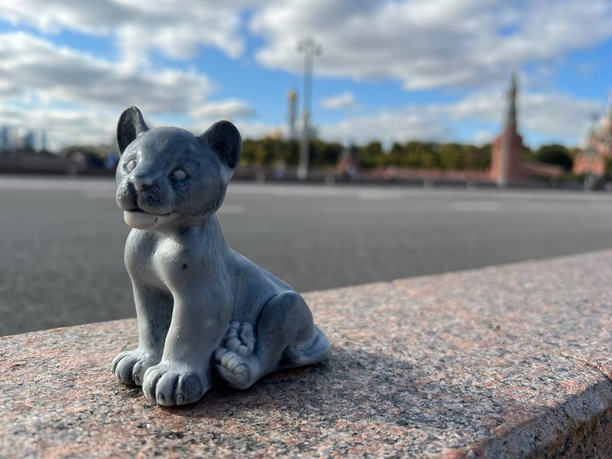 Лев-Хранитель на Большом Москворецком мосту