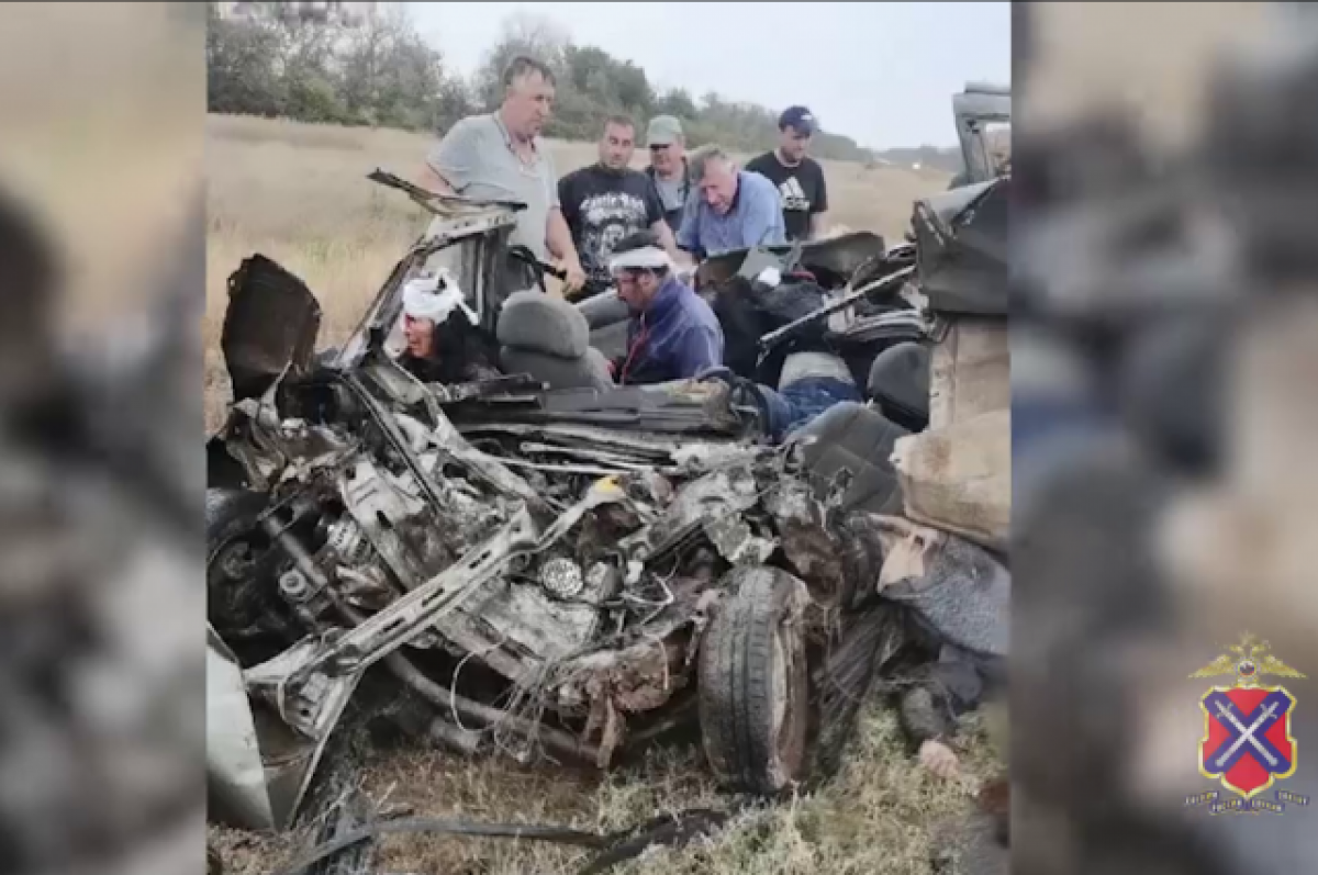    В МВД раскрыли подробности аварии с тремя погибшими под Волгоградом