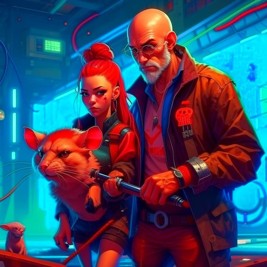 Fearless. Picture by Kandinsky 2.2. 