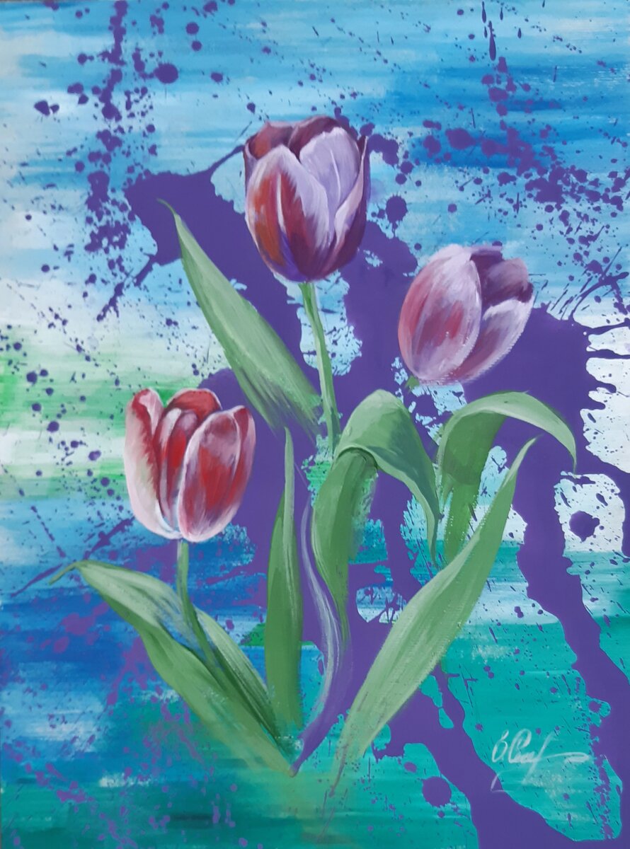 Художник Е. Сизова Акрил.