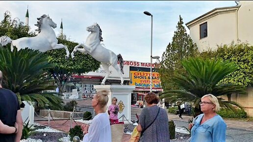 Турция.Идем в Тайм Центр от отеля Гранд Кортез. Шопинг не удался💃