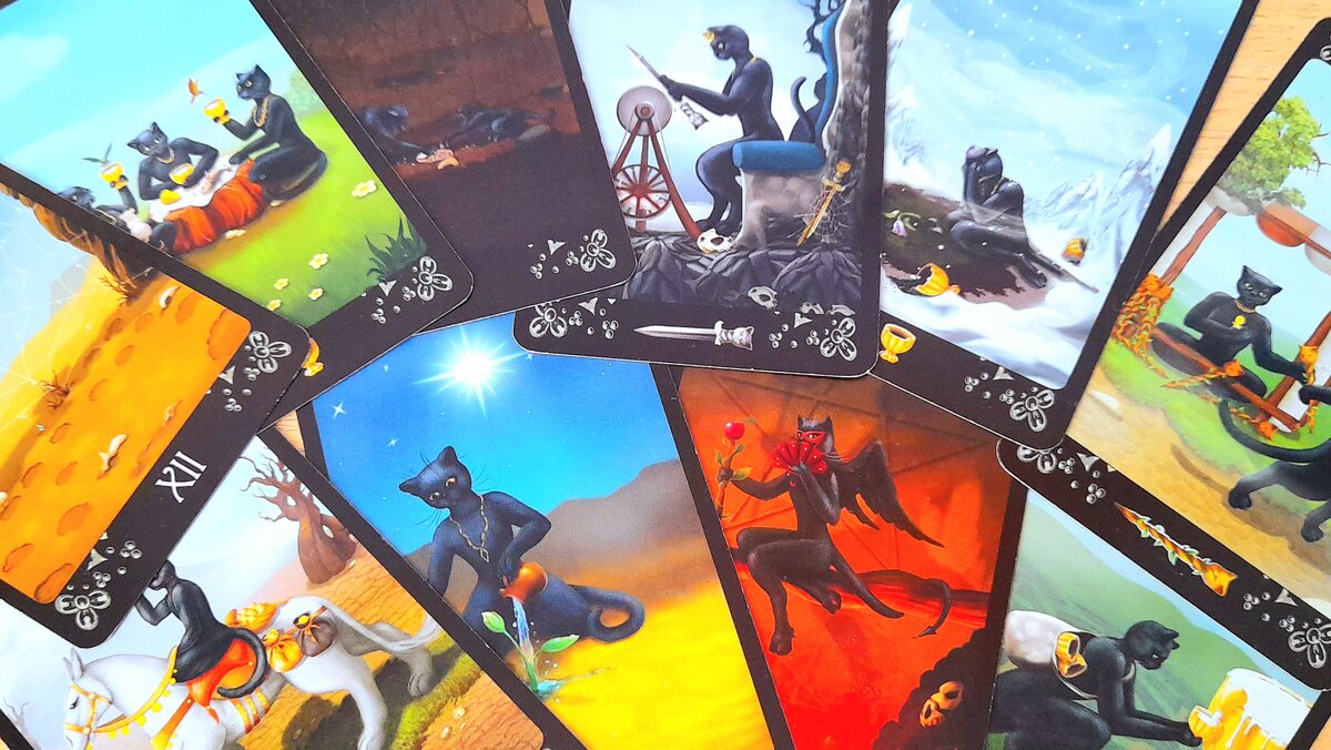 Расклад Таро Черных Котов