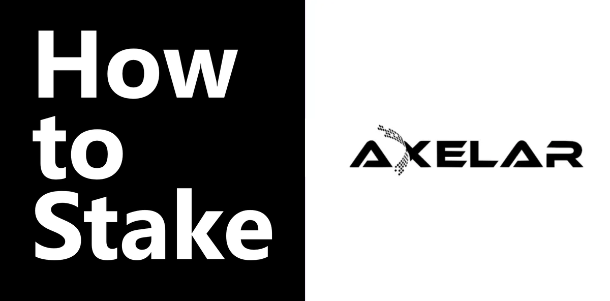 Staking Axelar (AXL). Passive income from AXL token staking