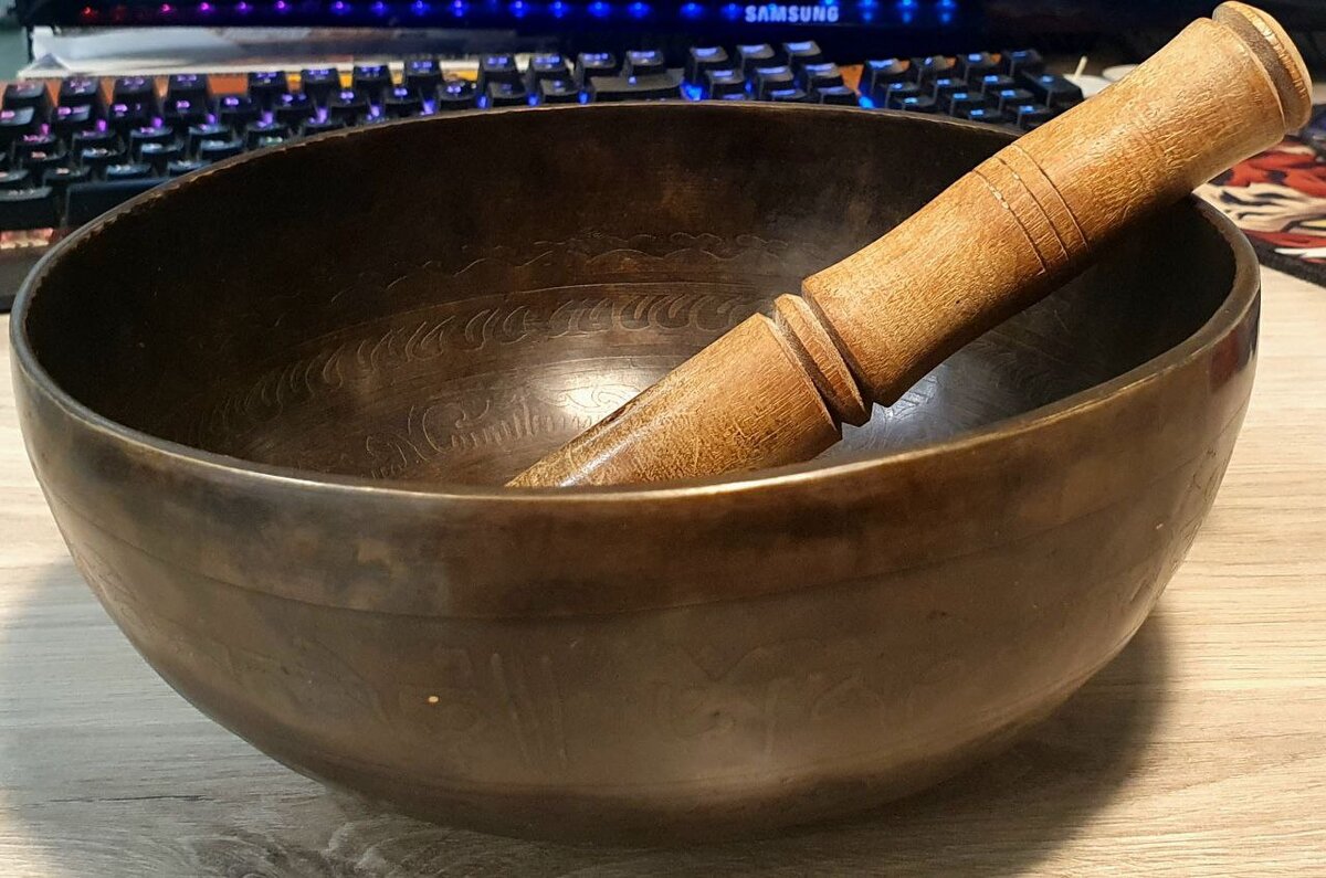 Моя поющая чаша. Фото автора