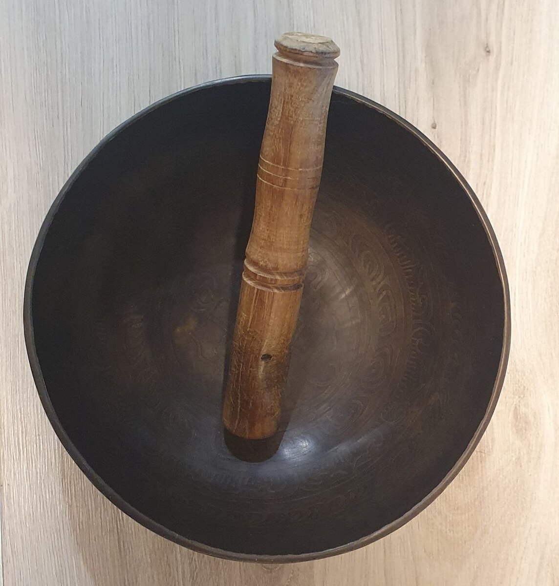 С деревянным стиком. Фото автора