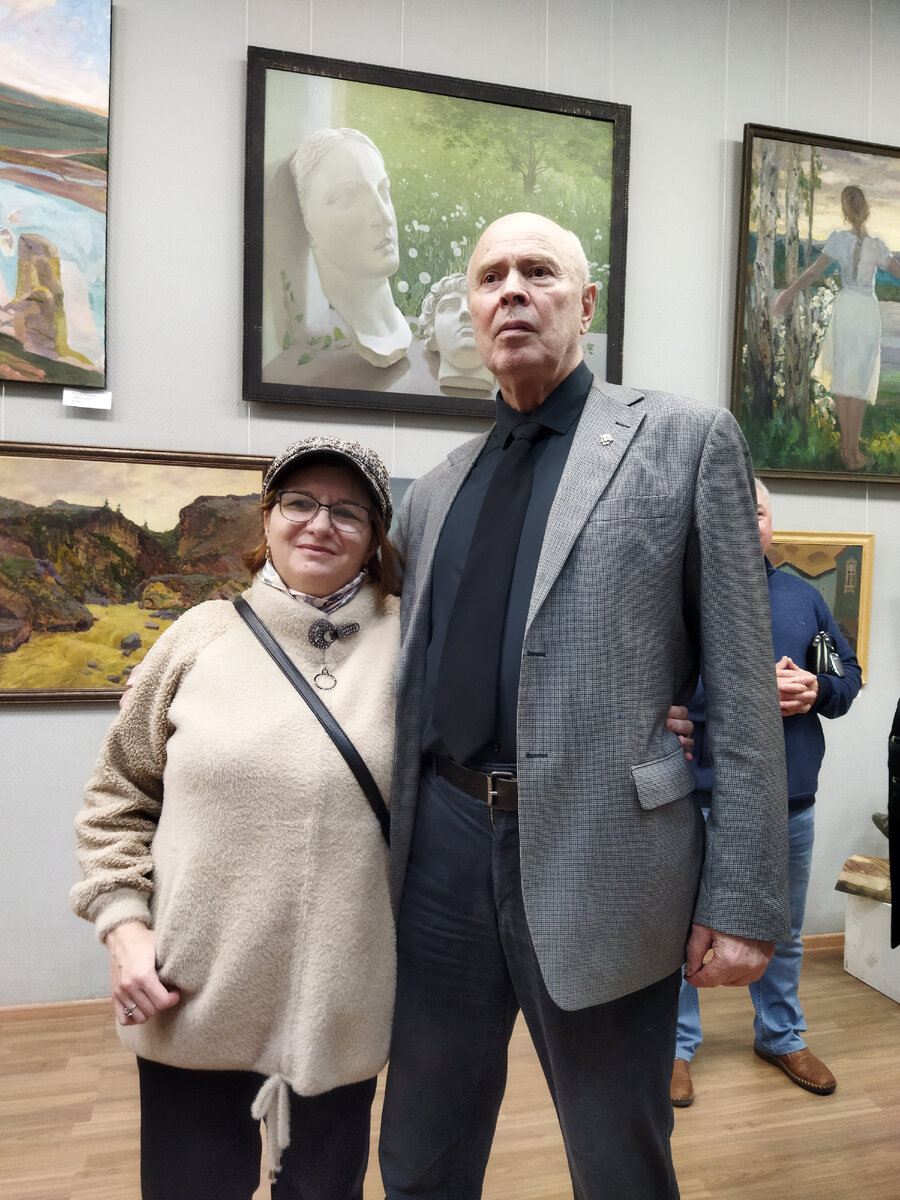 Я вместе с первым секретарем СХР Боровским Николаем Ивановичем. 